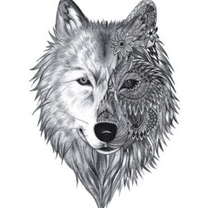 wolf tattoo