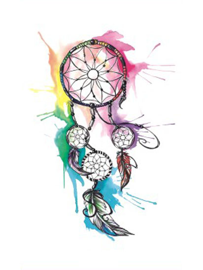 Watercolor Dreamcatcher