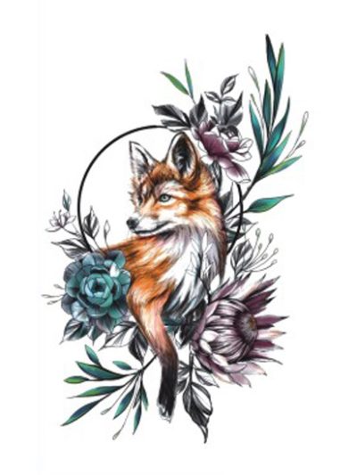 Flower and Fox