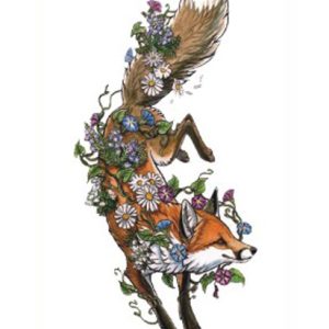 Flower and Fox