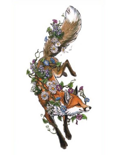 Flower and Fox