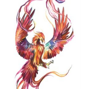 Watercolor Phoenix