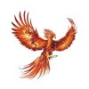 Phoenix Temporary Tattoo Sticker