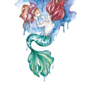 Watercolor Mermaid