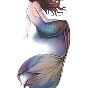 Mermaid Temporary Tattoo