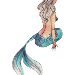 Mermaid Tattoo Sticker