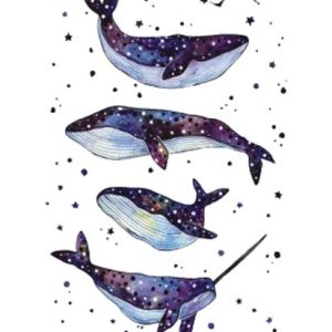 Whale Family Tattoo