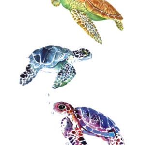 Turtles Tattoo Sticker