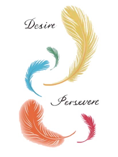 feather temporary tattoo