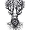 Tree Root Deer