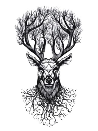 Tree Root Deer