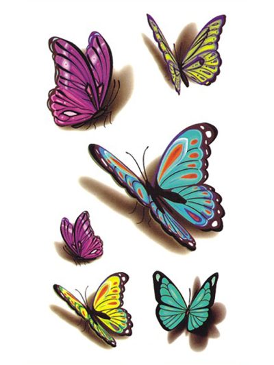 Butterfly Temporary Tattoo