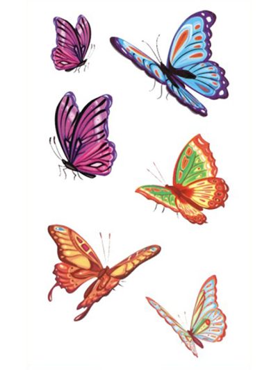 Butterfly Temporary Tattoo