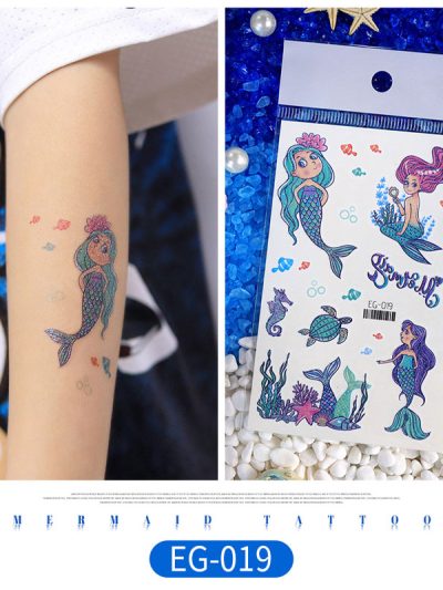 Seabed Cartoon Mermaid