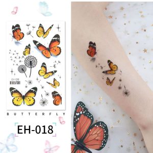 Butterfly Temporary Tattoo