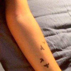 Birds Temporary Tattoo