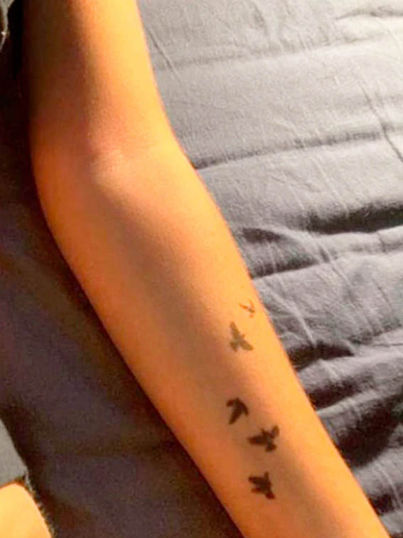 Birds Temporary Tattoo