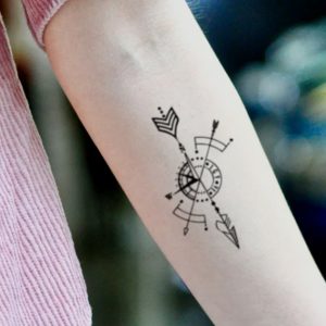 compass tattoo