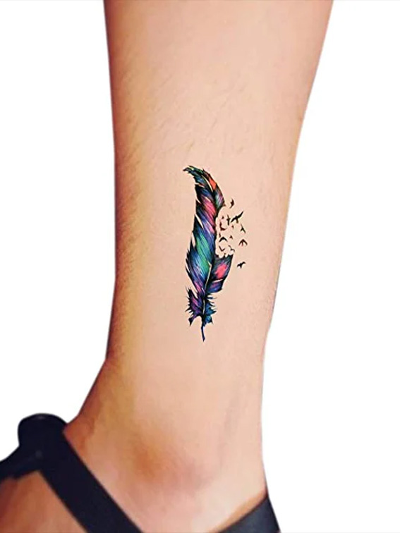 feather tattoo