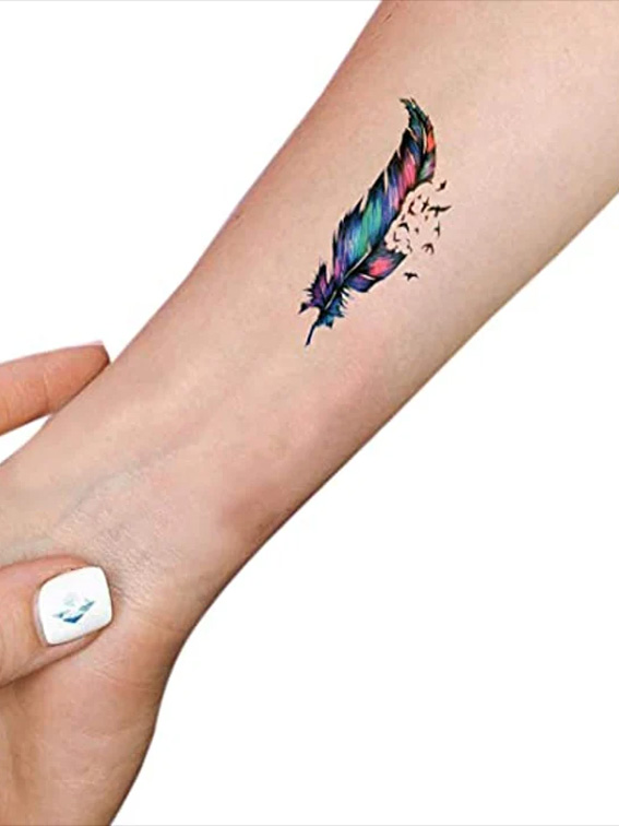 feather tattoo