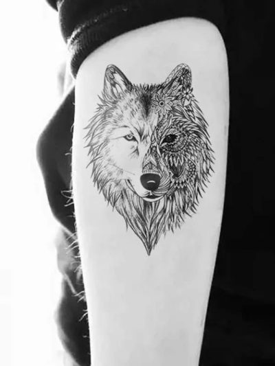 wolf tattoo