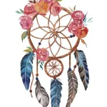 Roses Dreamcatcher Tattoo