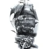 Pirate Ship Tattoo