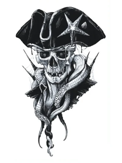 Captain Undead Tattoo