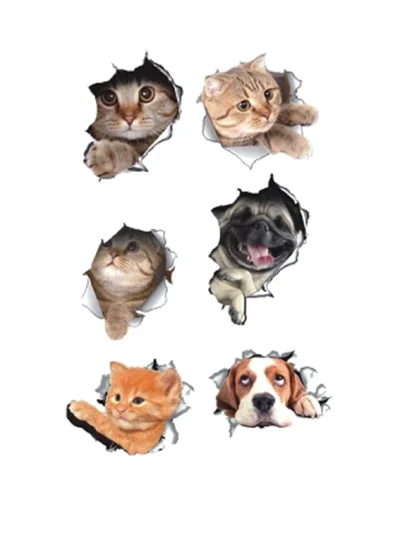 Cat and Dog Tattoo