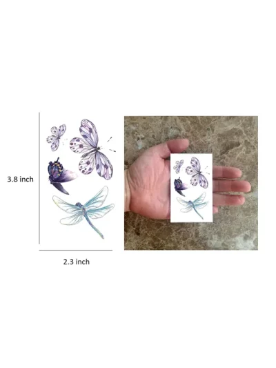 Butterfly Fake Tattoo